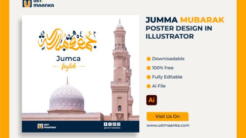 Jumma Mubarak Poster Design